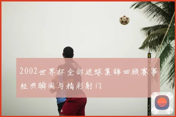 2002世界杯全部进球集锦回顾赛事经典瞬间与精彩射门